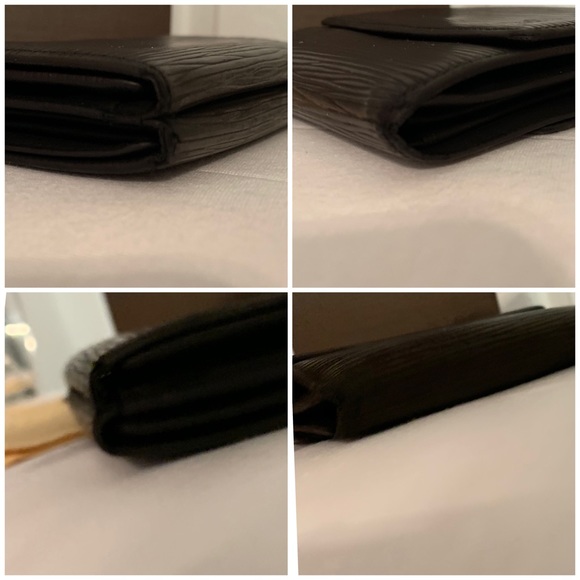 Louis Vuitton Elise Wallet Epi Leather Black - Picture 4 of 8